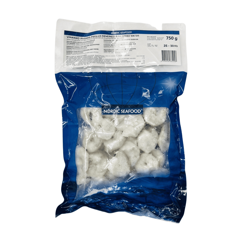 Nordic Seafood Vannamei-Garnelen Geschält & Entdarmt 26/30 750 g