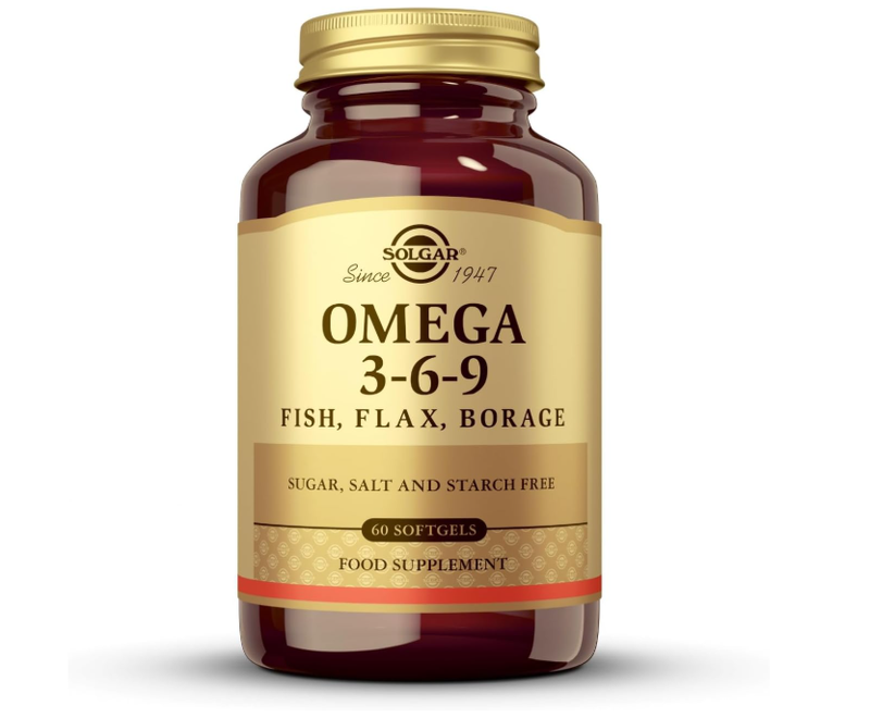 Solgar Omega 3-6-9 Heart Brain & Joint Support - 60 Softgels