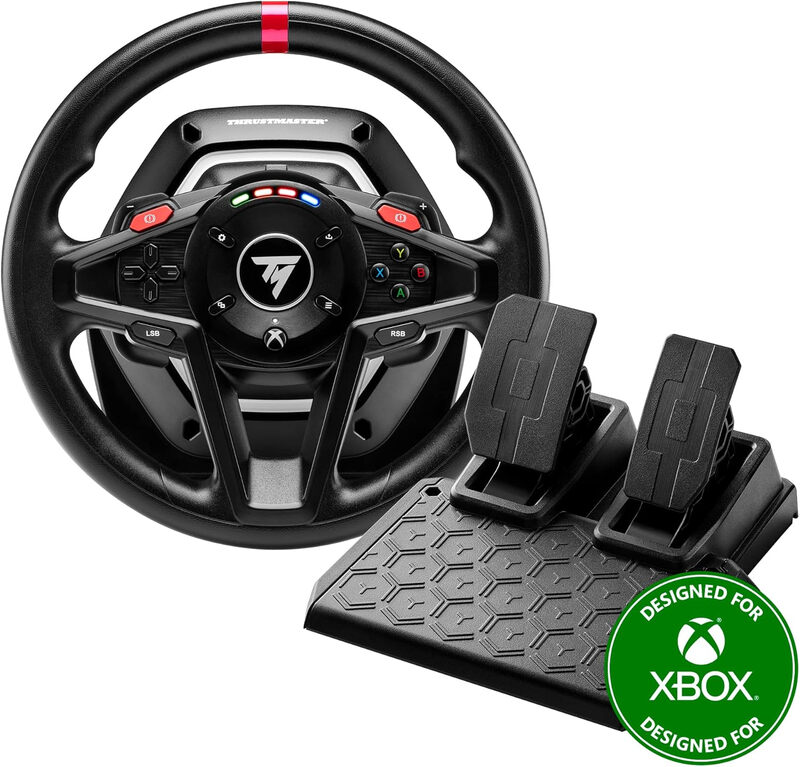 Thrustmaster T128 Force Feedback Racing Wheel & Pedal Set - Xbox Series X/S, Xbox One, PC