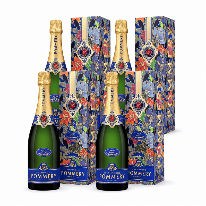 Case Deal - Pommery Brut Royal Champagne Gift Box 75cl