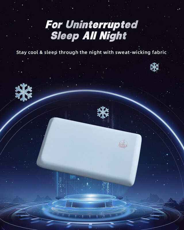 Memory Foam Pillows for Sleeping, Cooling Bed Pillow for Neck Pain Relief, Queen Size