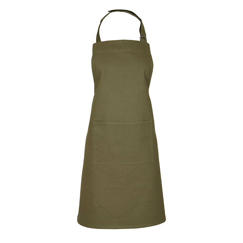 Apron Love Colour 100% Cotton Olive Green