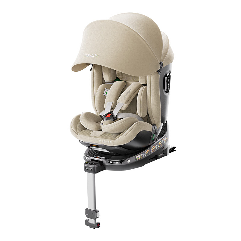 WELLDON Smart Rotate 2 Pro+ Sahara WELLDON 0-7 Jahre i-Size belüfteter intelligenter drehbarer Autositz Pro+ Sahara