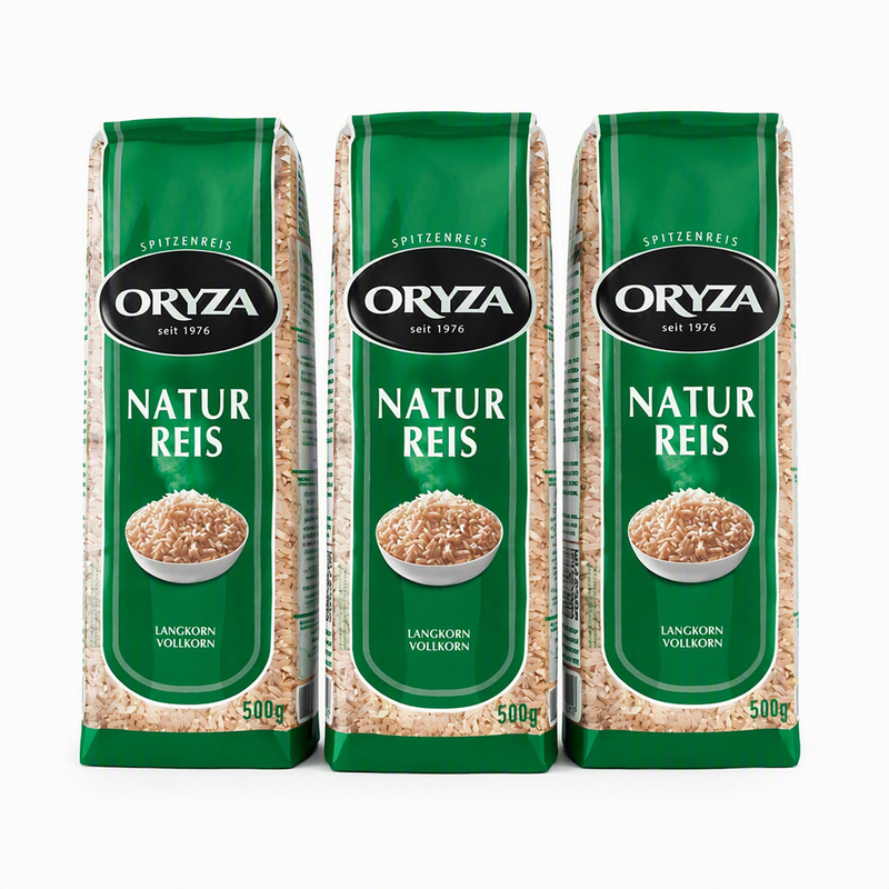 Vorteilspack 3 x Oryza Vollkornreis 500 g