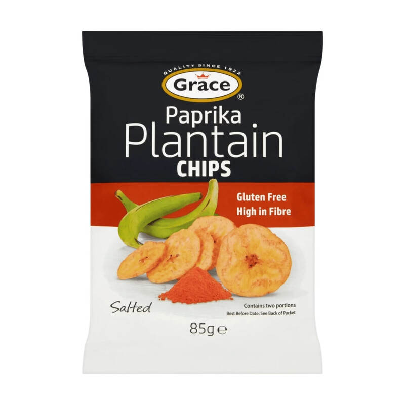 Grace Plantain Chips Paprika 85g