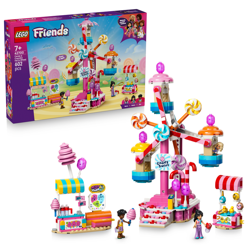 LEGO Friends 42700 Zuckerwatte- & Cupcake-Fahrrad