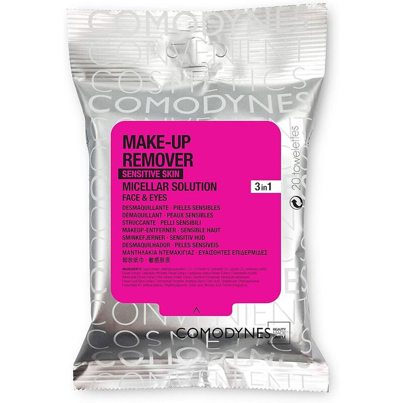 Comodynes Démaquillant solution micellaire peaux sensibles 20 ml