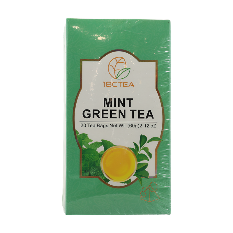 18CTEA groene thee met munt 3 g x 20
