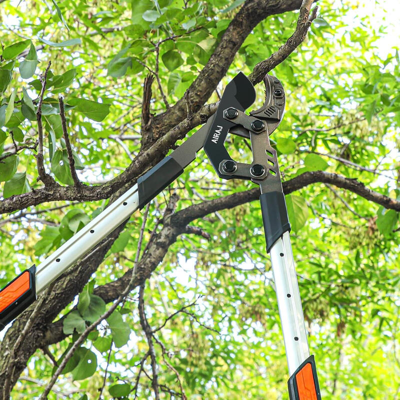 70-90cm Telescopic Tree Loppers with Compound Action,Garden Loppers for Gardening Hea