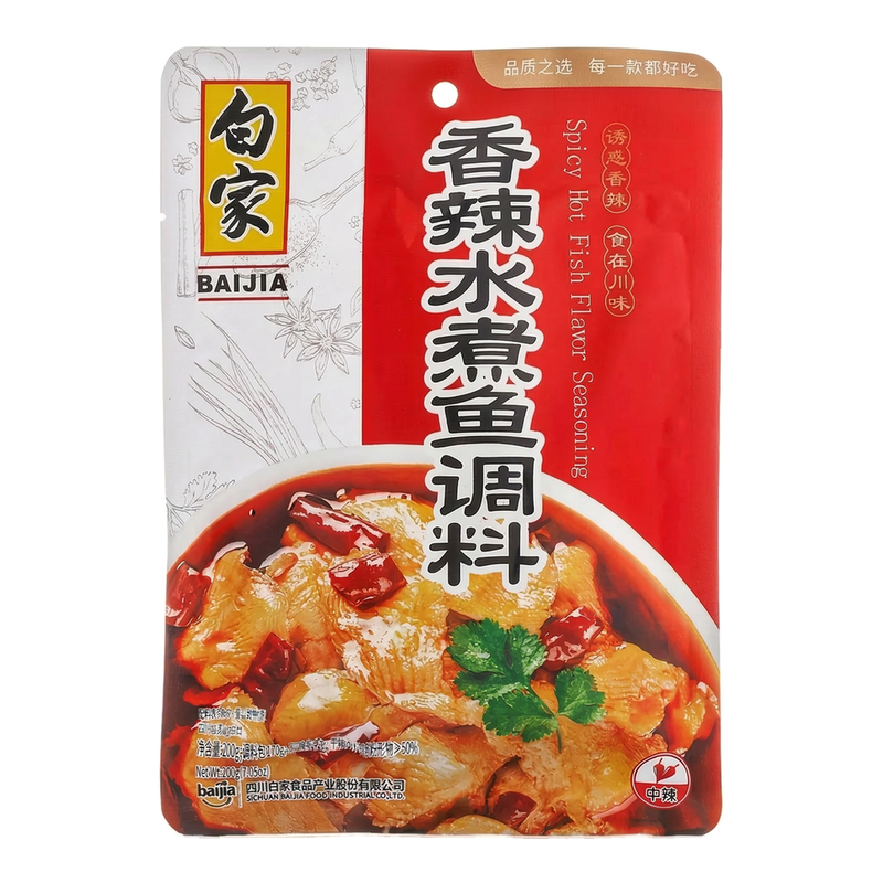 Baijia Gewürzmischung scharfe Fischgeschmacksrichtung 200 g