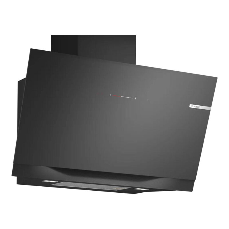 Bosch DWK91LT60 Serie 8 Wandschouwkap 90 cm zwart glas, Zwart