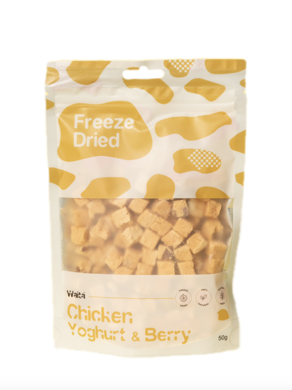 Waita Freeze Dried Chicken Yogurt & Cranberry 40G