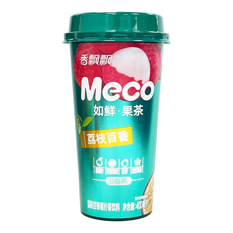 XPP-Senpure Meco Litschi Maracuja Fruchtsaft Teegetränk 400 ml