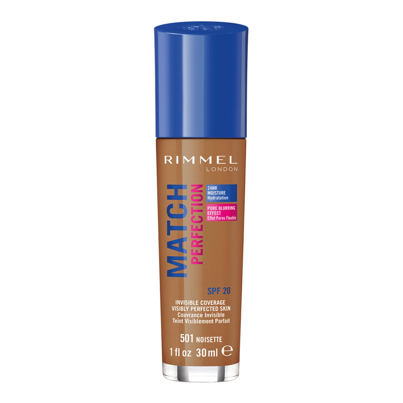 Rimmel Match Perfection Foundation 30Ml 20Iv 501 Noisette