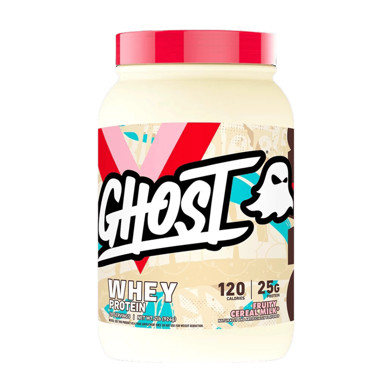 Ghost Whey Poeder Fruity Cereal Milk, 907 Gram 28 Porties