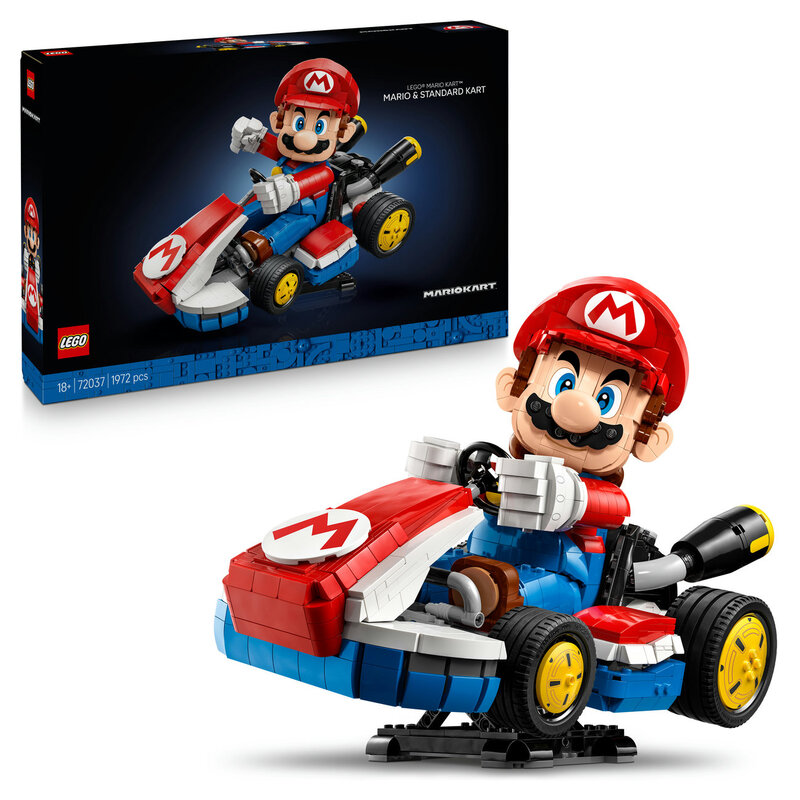 LEGO Super Mario 72037 Mario Kart™ – Mario en standaardkart