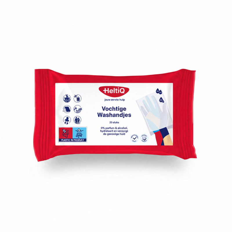 HeltiQ Lingettes humides 1 paquet 20 pièces