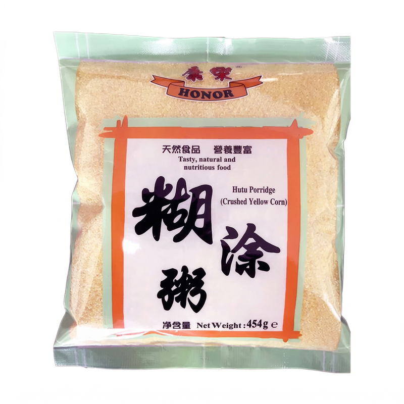 Honor Crushed Yellow Corn Porridge 454G
