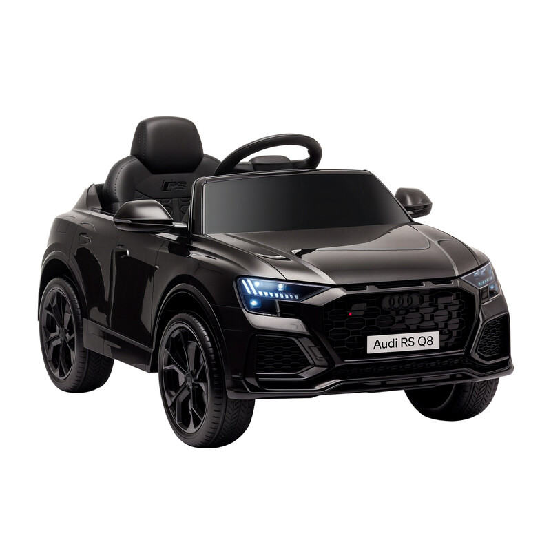 370-169V70BK HOMCOM Audi RS Q8 Licensed Electric Car for Kids, 6V Kids' Electric Ride