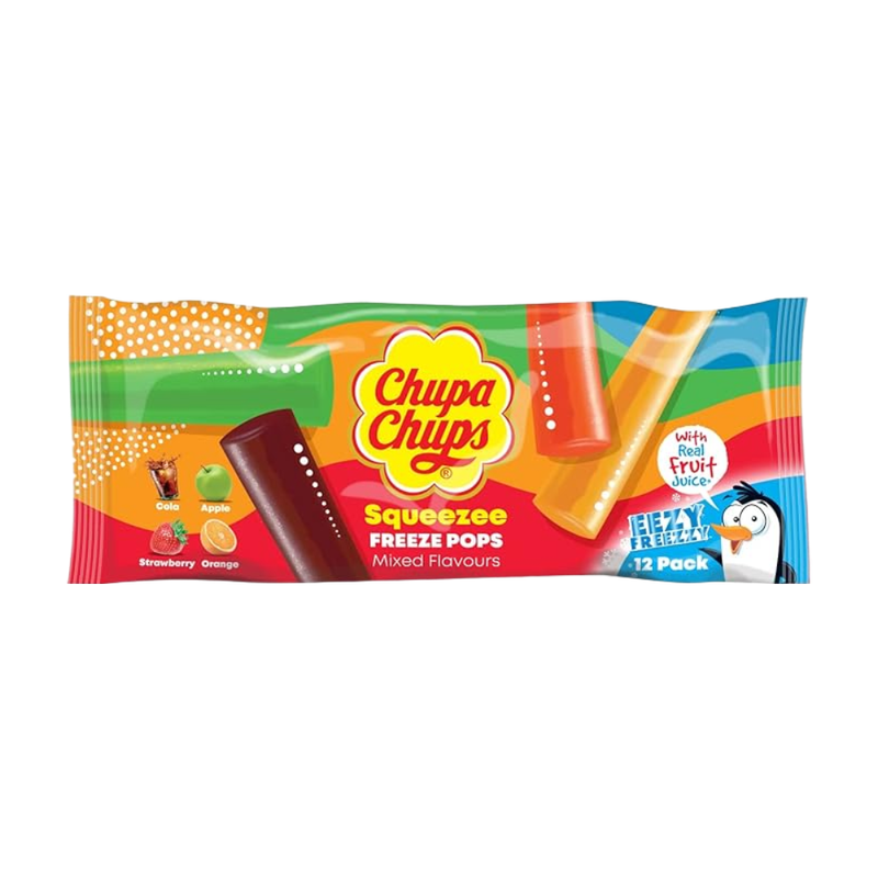 Squeezee Freeze Pops Mixed Flavours 12 x 45ml