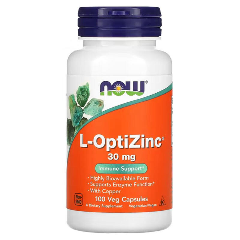 Zinc OptiZinc Immune 30 mg - 100 Vegan Capsules