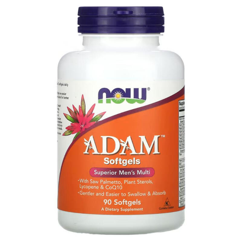 Multivitamin for Men ADAM Daily Health - 90 Softgels
