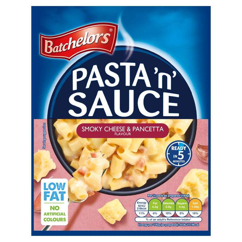 Batchelors Pasta 'N' Sauce Smokey Cheese & Pancetta 99G