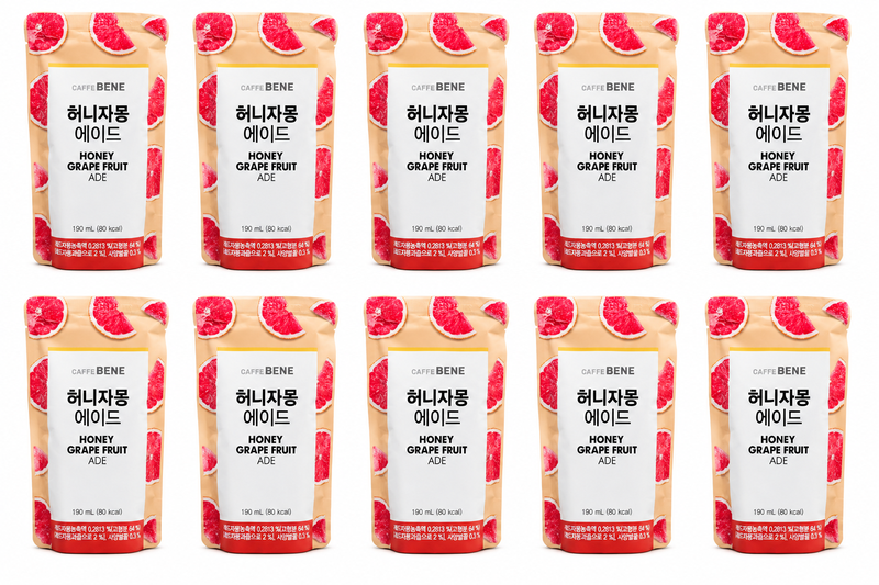 Caffe Bene Honing Grapefruit Ade 190 ml x 10
