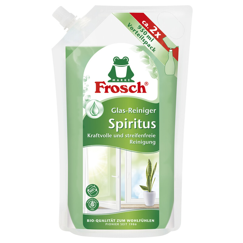Frosch Spiritus Glasreiniger NFB 950 ml