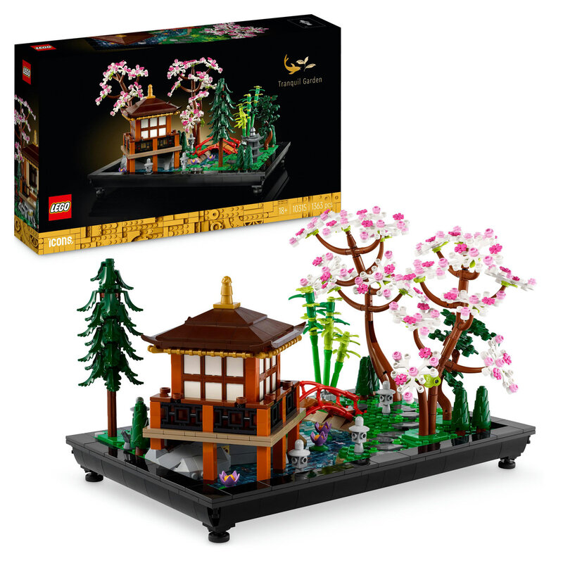 LEGO Icons Le Jardin Paisible 10315 - vue 9