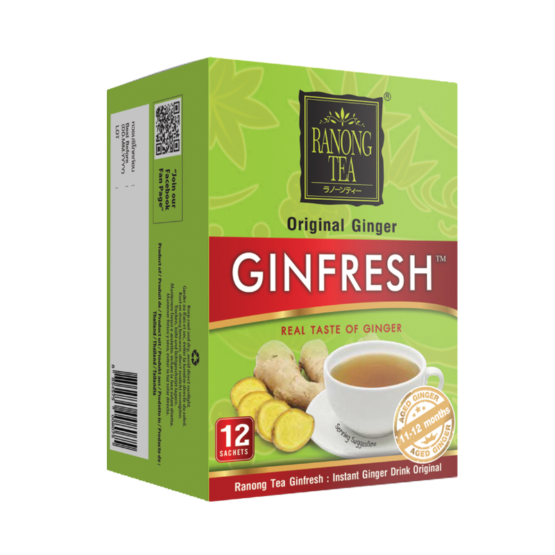 Ranong Ginfresh instant gemberdrank Original 216 g