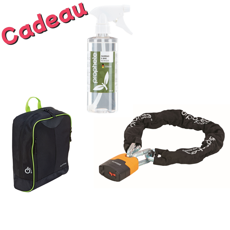 Prophete Fietsslot Fietstas Fietsreinigingsspray 3-in-1 Fietspakket