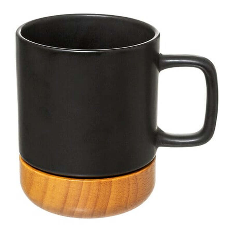 Atmosphera Tasse M Bambus Schwarz 43 cl