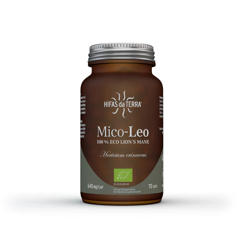 Hifas Da Terra Mico-Leo Organic Mushroom Cognitive Support Capsules - 70 Capsules