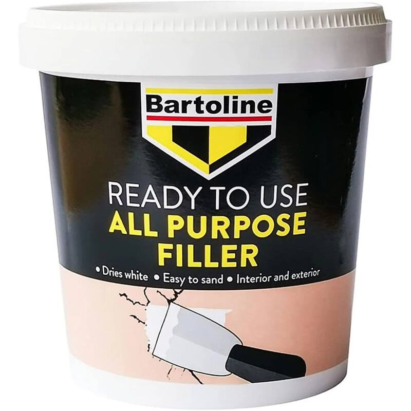 Bartoline White Ready Mixed All Purpose Filler 1Kg - Image 6
