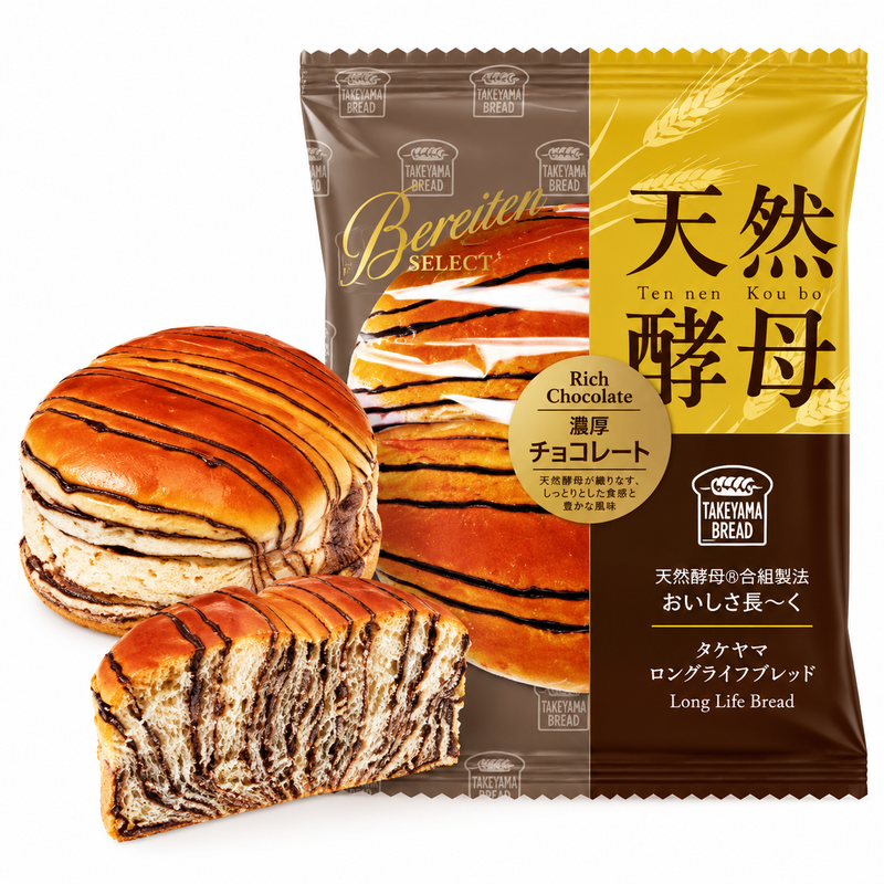 Brood met natuurlijke gist, rijke chocolade 95 g