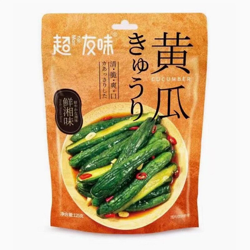Chaoyouwei Gurke scharf 125g
