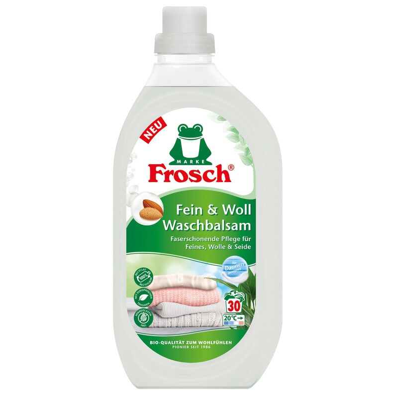 Frosch Fein & Woll Waschbalsam 1,44 Liter Flasche