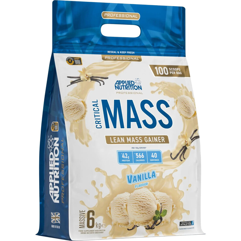 Critical Mass Professional Weight Gainer Vanilla - 6 kg