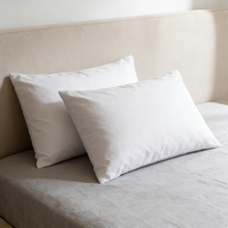 Paoletti Pillowcase Pair 100% Cotton 200TC White