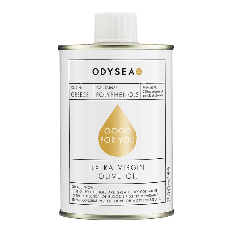 Odysea Green/Dark High Polyphenols Extra Virgin Olive Oil 250Ml