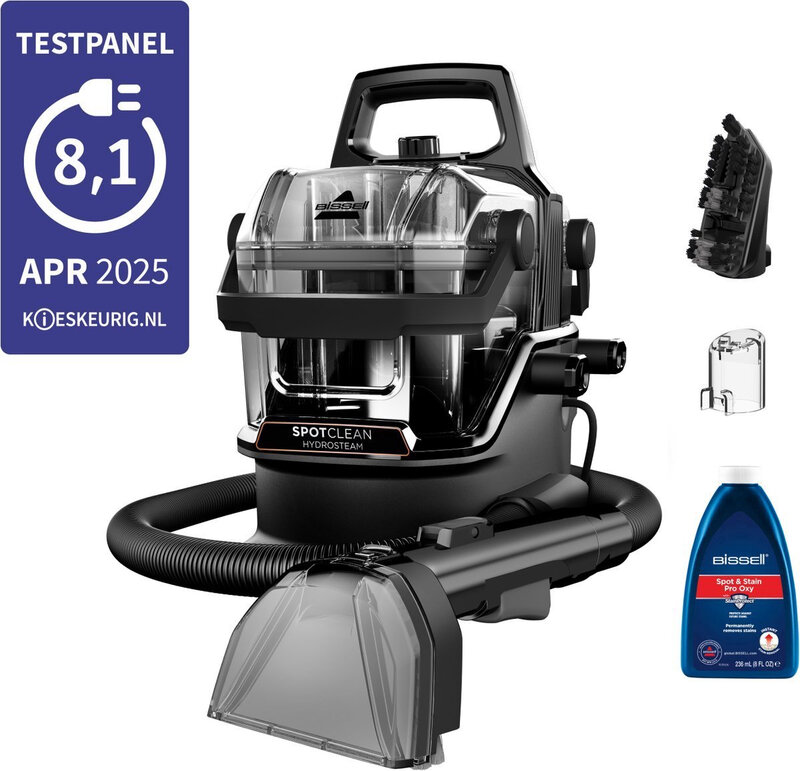 Bissell SpotClean® HydroSteam™ Select draagbare tapijtstomer