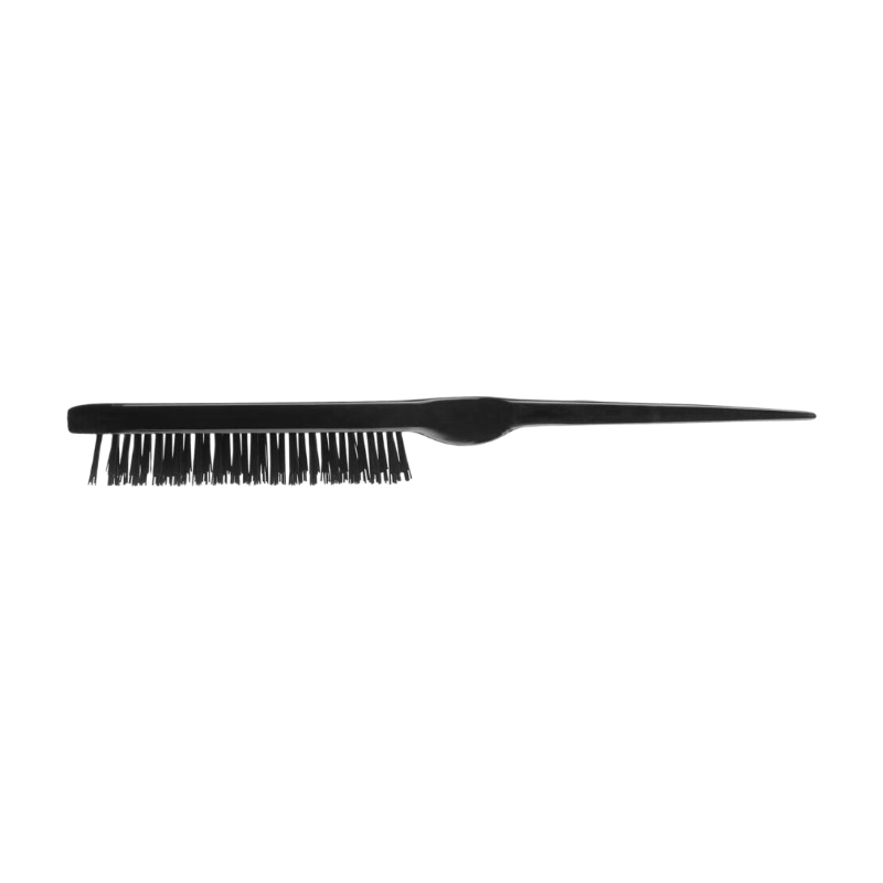EUROSTIL Flachbürste mit Nylonborsten Schwarz 1 Stück