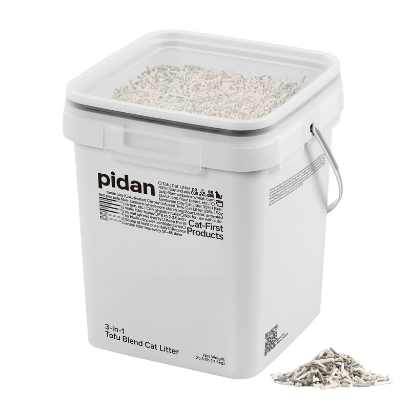 Pidan 3-in-1 Blend Kattenbakvulling - Engelse Verpakking - 11,6 kg