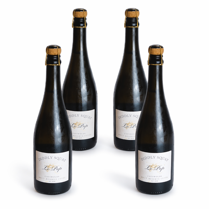 Case Deal - Diddly Squat - Le Pop' Sparkling Wine 12% ABV - 750ml