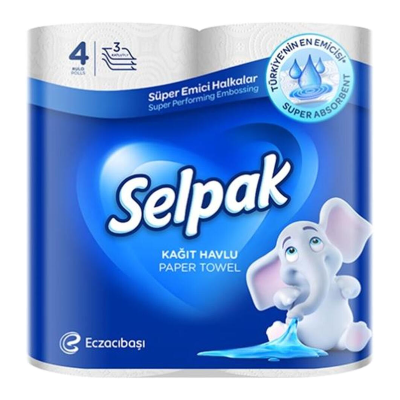 Selpak Keukenpapier 4 rollen