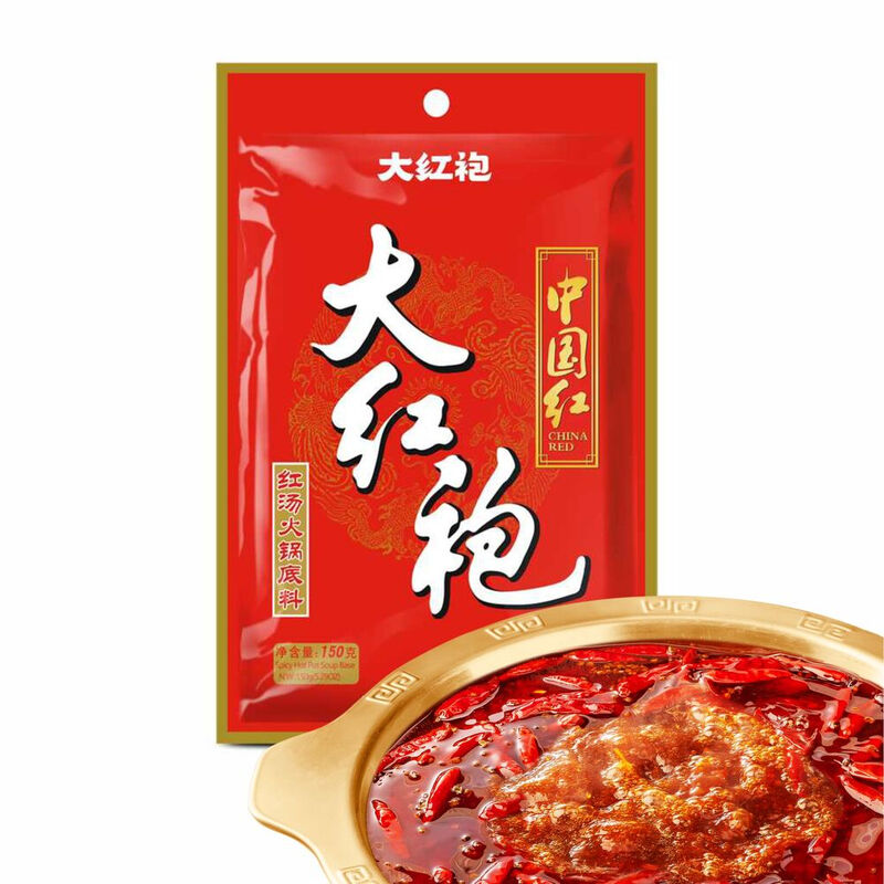 Hao Ren Jia Da Hong Pao Rote Brühe Hot Pot Basis, 150 g