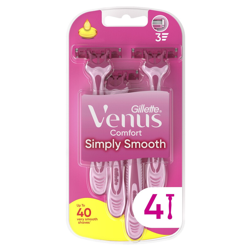 Gillette rasoirs venus comfort smooth x4 - vue 2