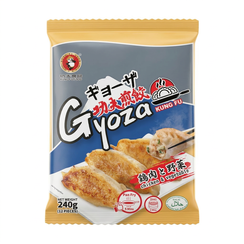Kung Fu Golden/White Kungfu Chicken Gyoza 240G