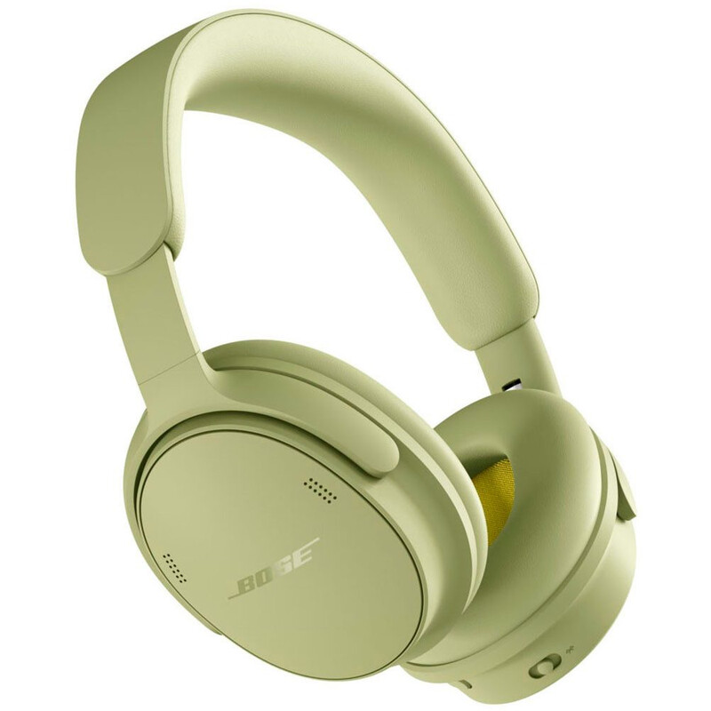Bose QuietComfort Headphones (2. Gen.) kabellose Over-Ear ANC-Kopfhörer, TrueSpatial, Bluetooth 5.4, USB-C Lossless Audio, bis zu 24 Std., Eucalyptus Green